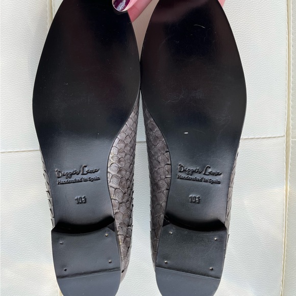 Dapper Lane Audrey Python Loafers - size 10.5 - Picture 4 of 11